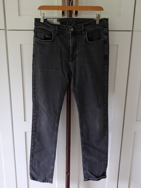 Marine Layer Men's‎ Slim Jeans Mens 32x32 in Charcoal Black